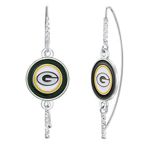 Green Bay Packers Fish Hook Earrings