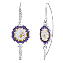 Minnesota Vikings Fish Hook Earrings