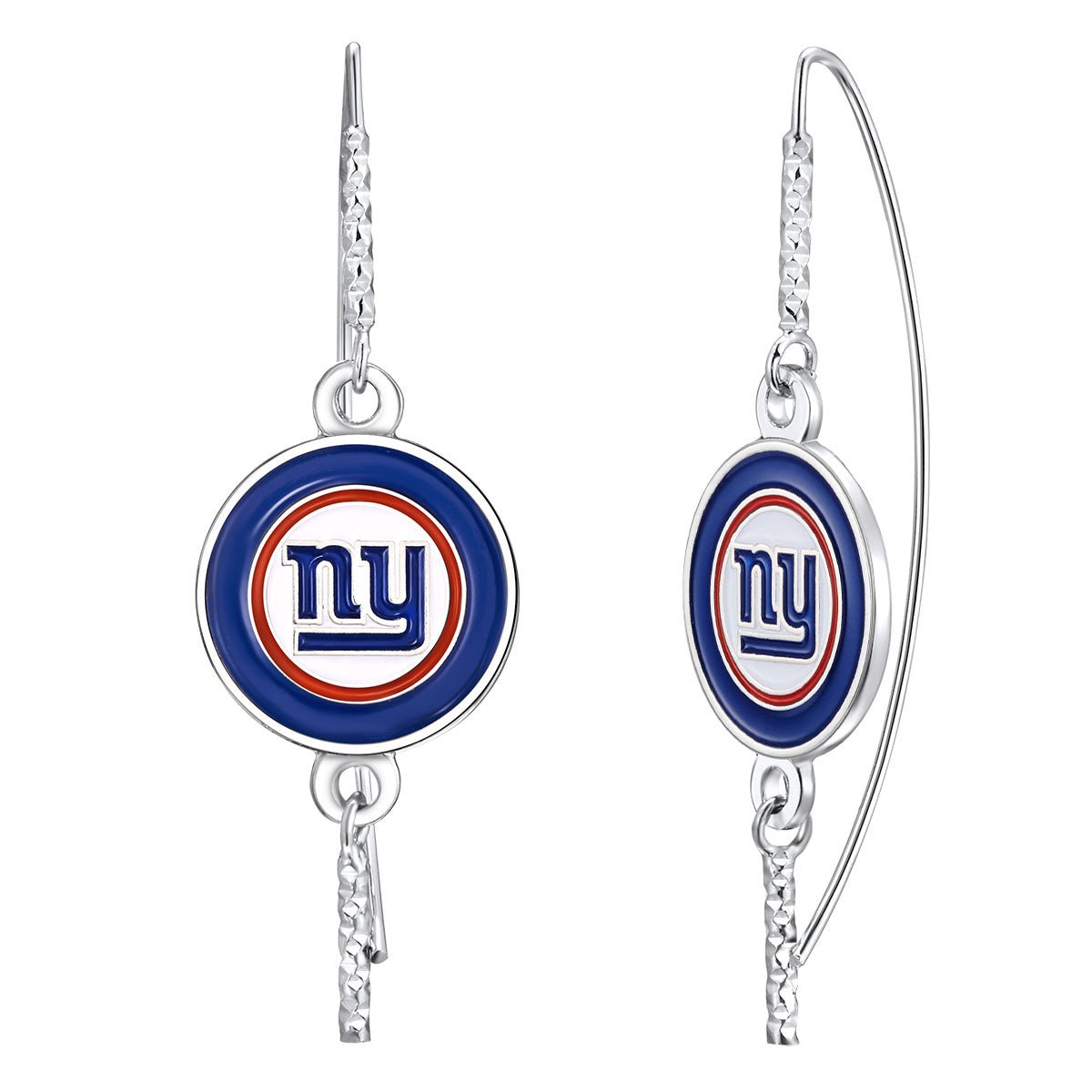 NFL Fish Hook Earrings - Gamedays Gear - New York Giants