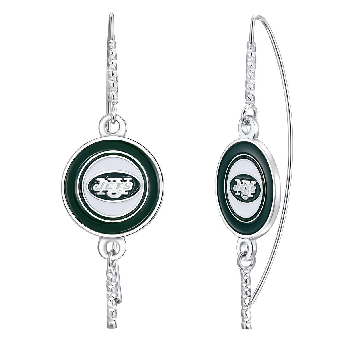 NFL Fish Hook Earrings - Gamedays Gear - New York Jets