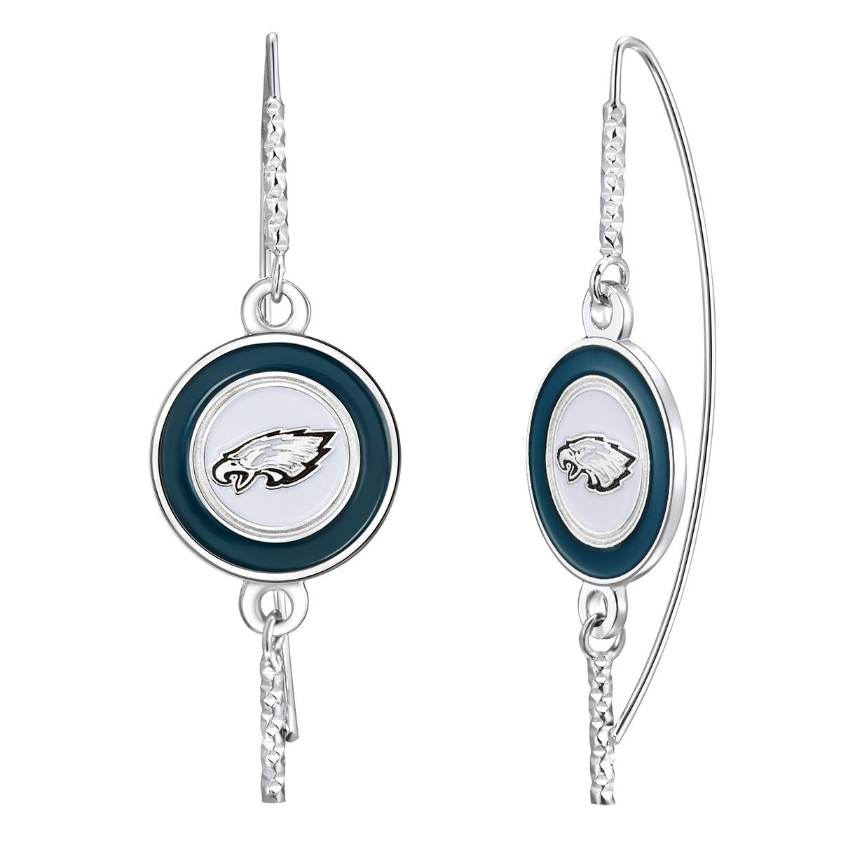 NFL Fish Hook Earrings - Gamedays Gear - Philadelphia Eagles