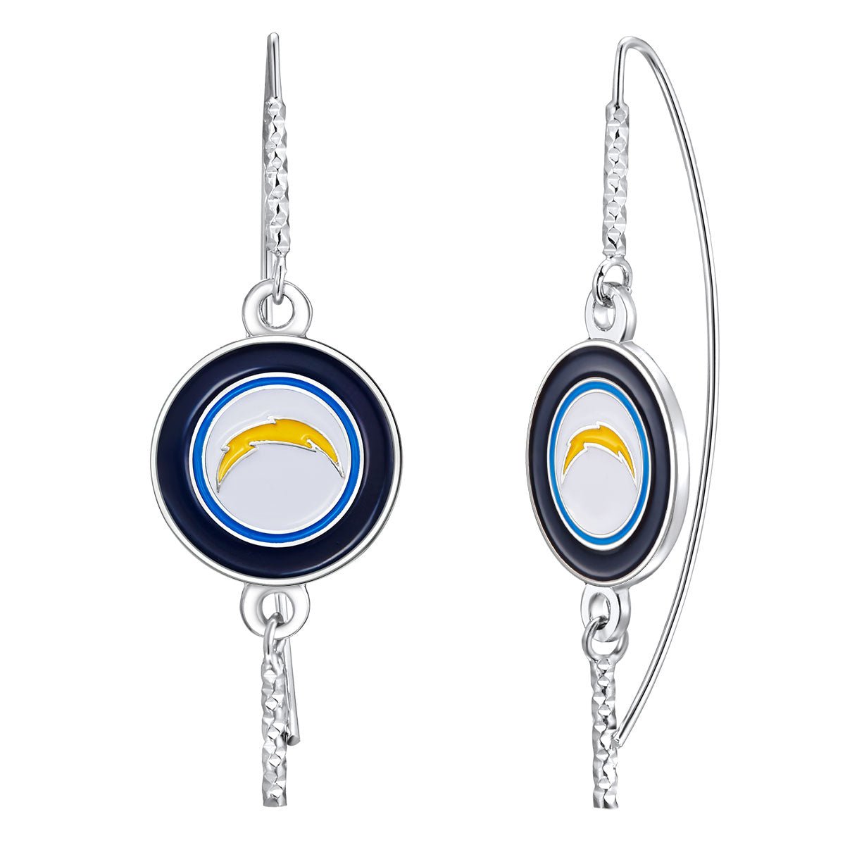 NFL Fish Hook Earrings - Gamedays Gear - Los Angeles Chargers