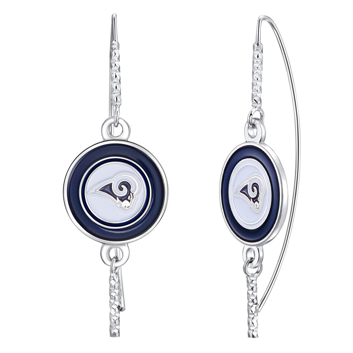 NFL Fish Hook Earrings - Gamedays Gear - Los Angeles Rams