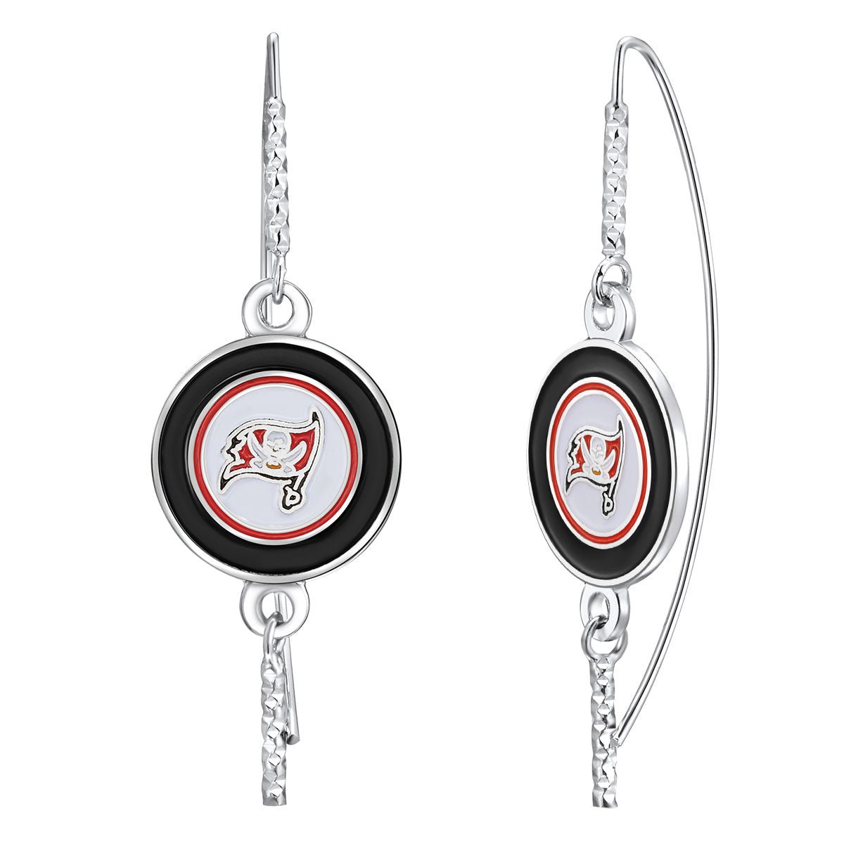 NFL Fish Hook Earrings - Gamedays Gear - Tampa Bay Buccaneers