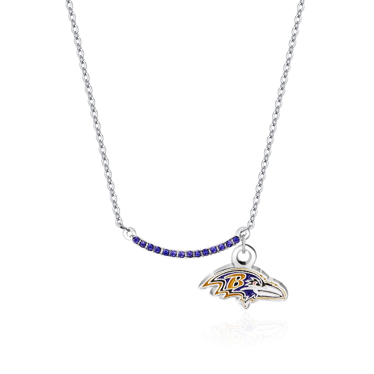 NFL Infinity Necklace - Gamedays Gear - Baltimore Ravens