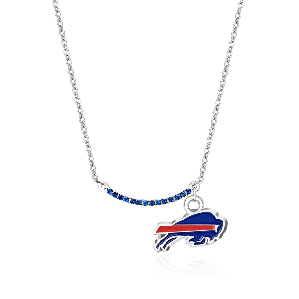 NFL Infinity Necklace - Gamedays Gear - Buffalo Bills