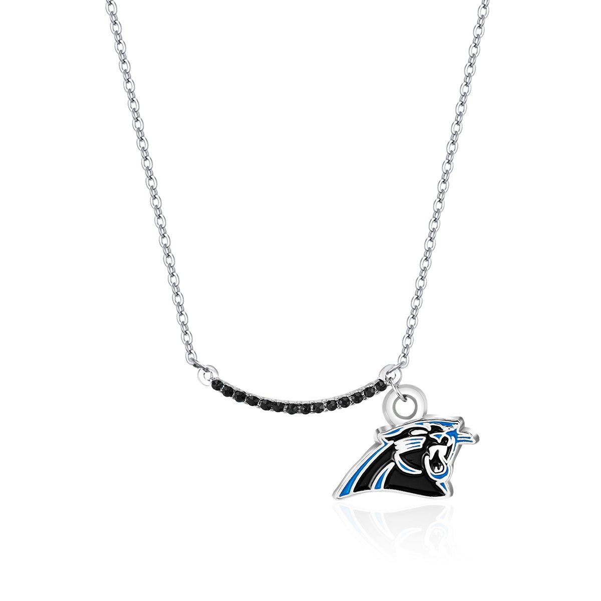 NFL Infinity Necklace - Gamedays Gear - Carolina Panthers