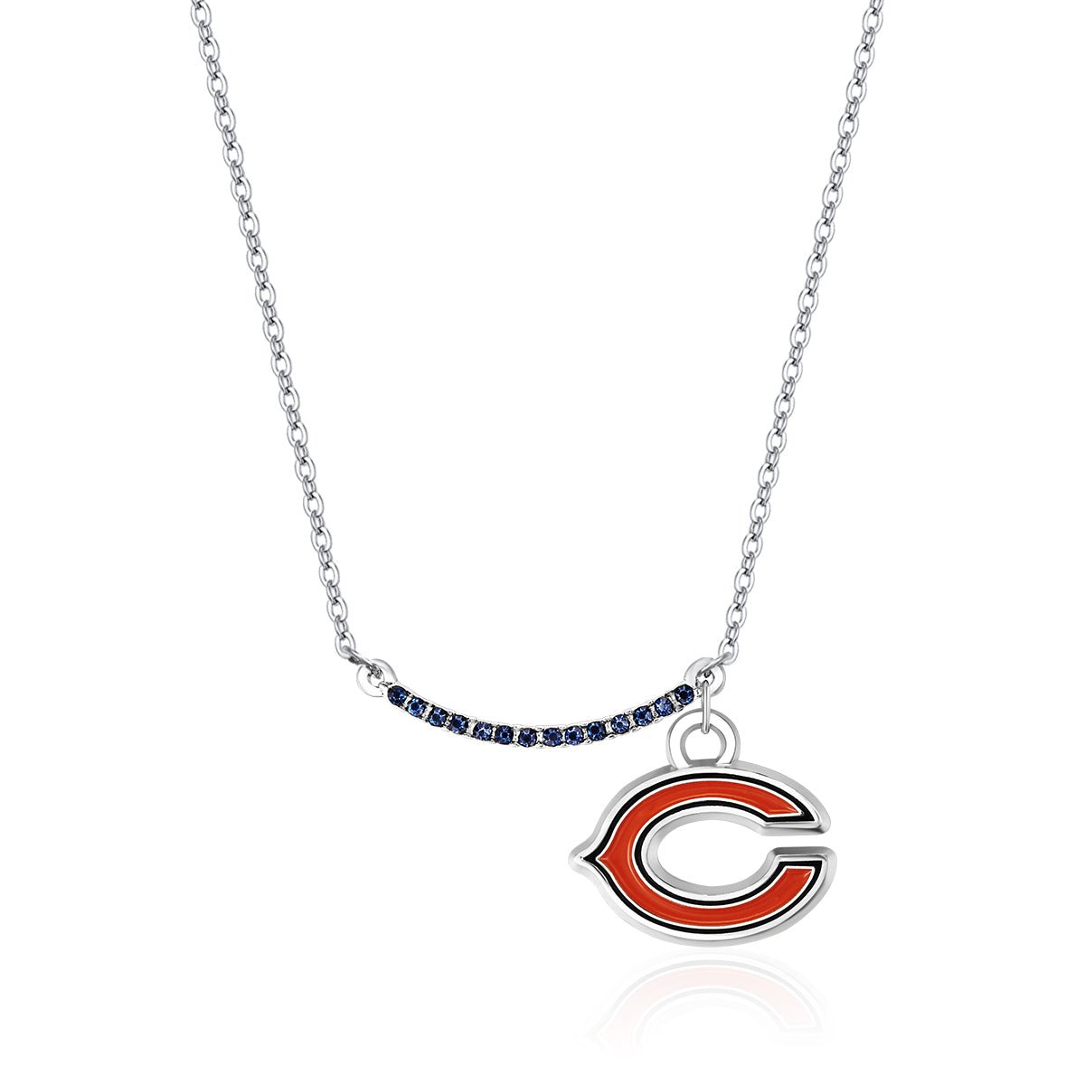 NFL Infinity Necklace - Gamedays Gear - Chicago Bears