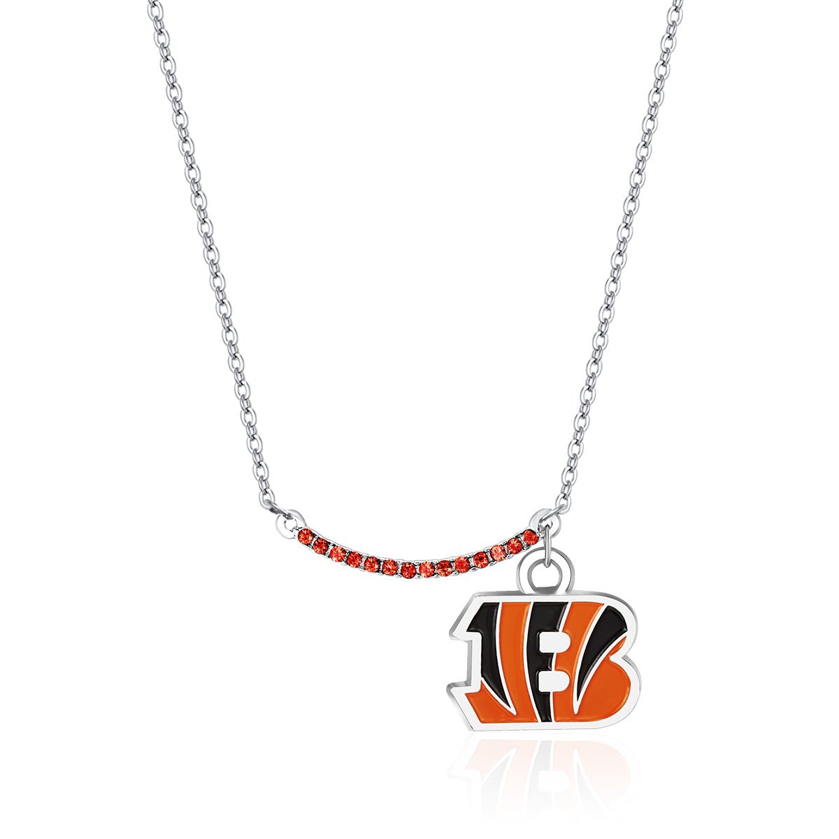 NFL Infinity Necklace - Gamedays Gear - Cincinnati Bengals