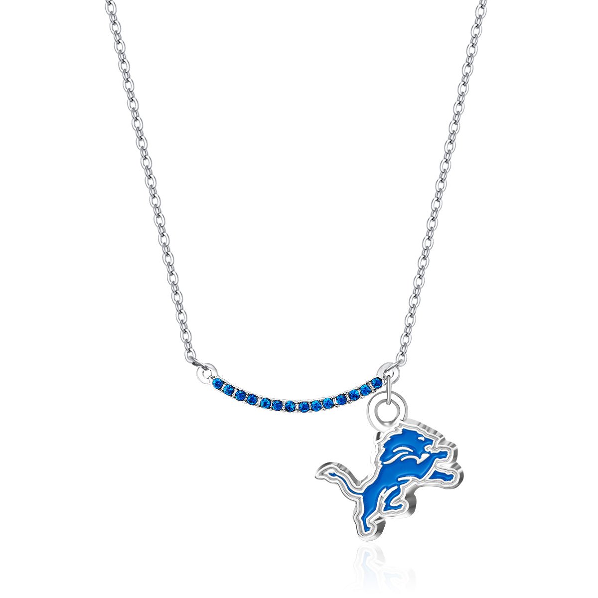 NFL Infinity Necklace - Gamedays Gear - Detroit Lions