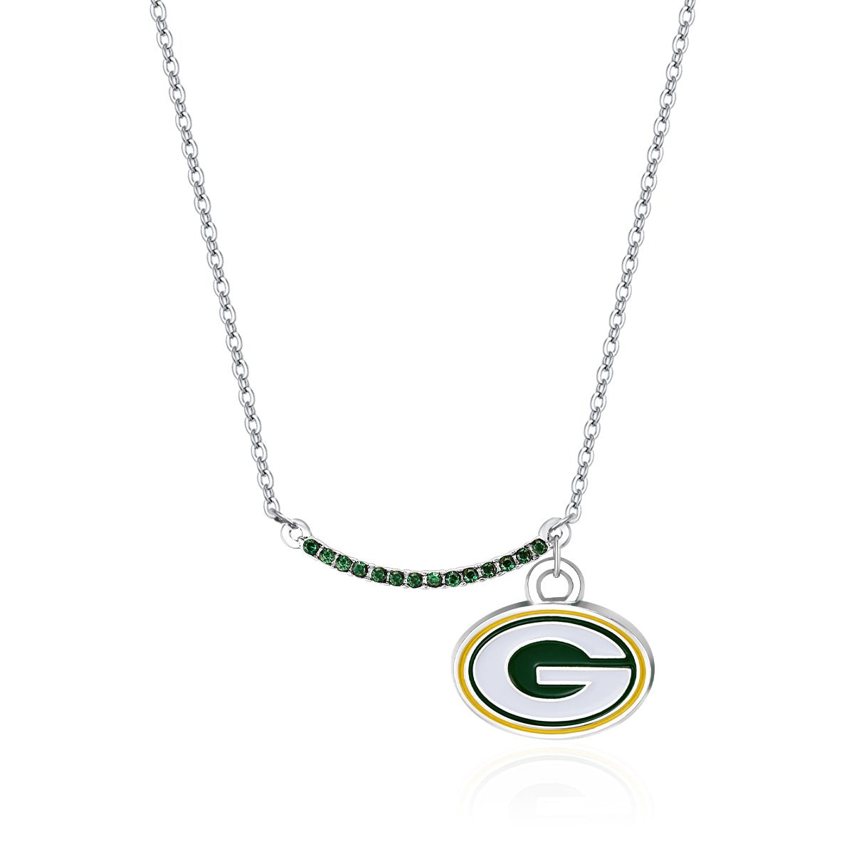 NFL Infinity Necklace - Gamedays Gear - Green Bay Packers