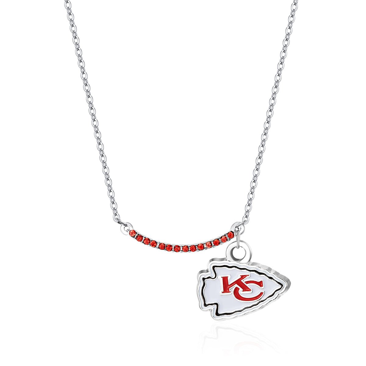 NFL Infinity Necklace - Gamedays Gear - Kansas City Chiefs