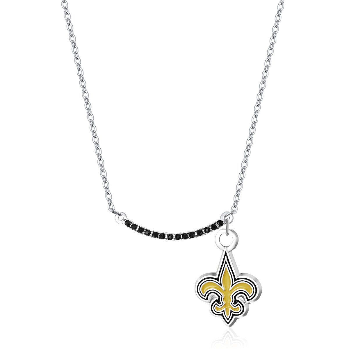 NFL Infinity Necklace - Gamedays Gear - New Orleans Saints