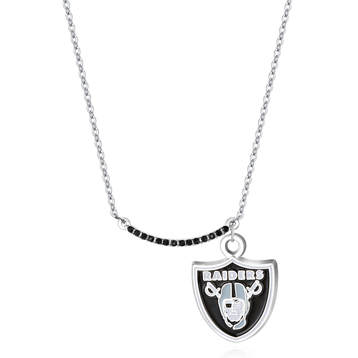 NFL Infinity Necklace - Gamedays Gear - Las Vegas Raiders