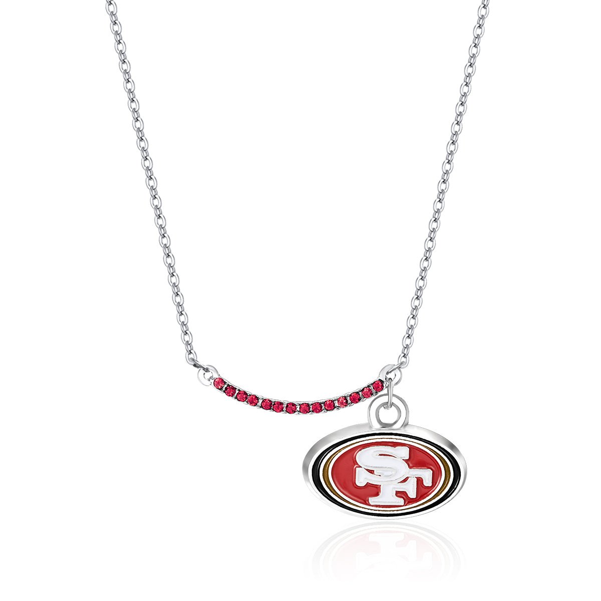 NFL Infinity Necklace - Gamedays Gear - San Francisco 49ers