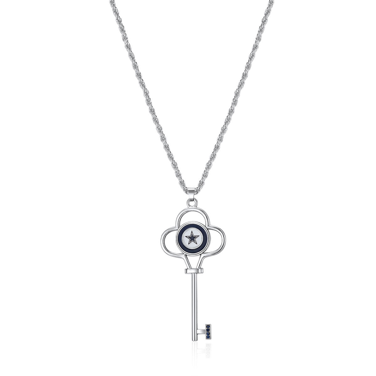 NFL Key Logo Necklace - Gamedays Gear - Dallas Cowboys