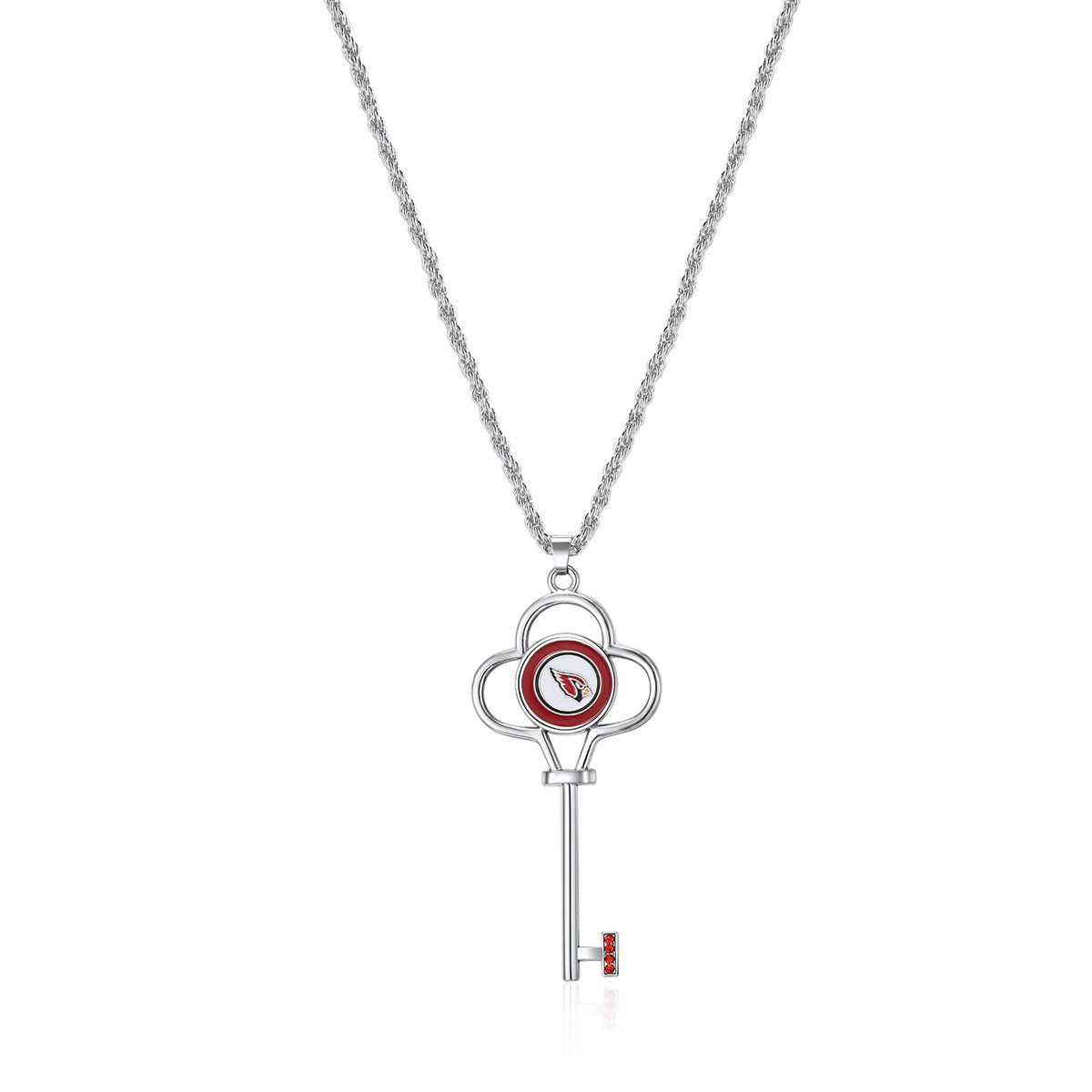 NFL Key Logo Necklace - Gamedays Gear - Arizona Cardinals