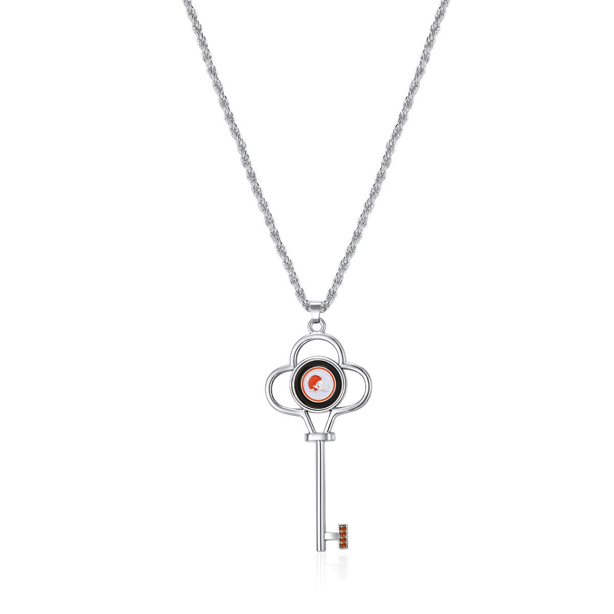 NFL Key Logo Necklace - Gamedays Gear - Cleveland Browns