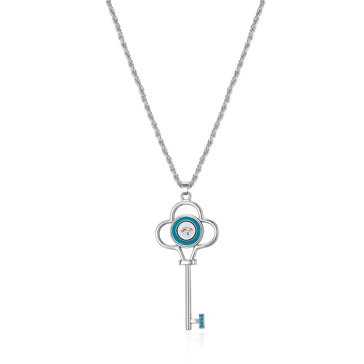 NFL Key Logo Necklace - Gamedays Gear - Jacksonville Jaguars