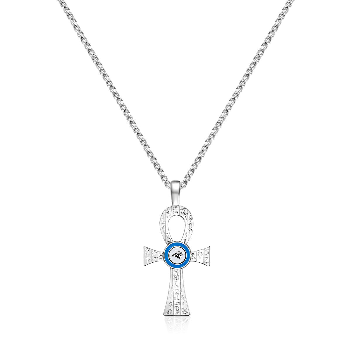 NFL Key of Life Necklace - Gamedays Gear - Carolina Panthers