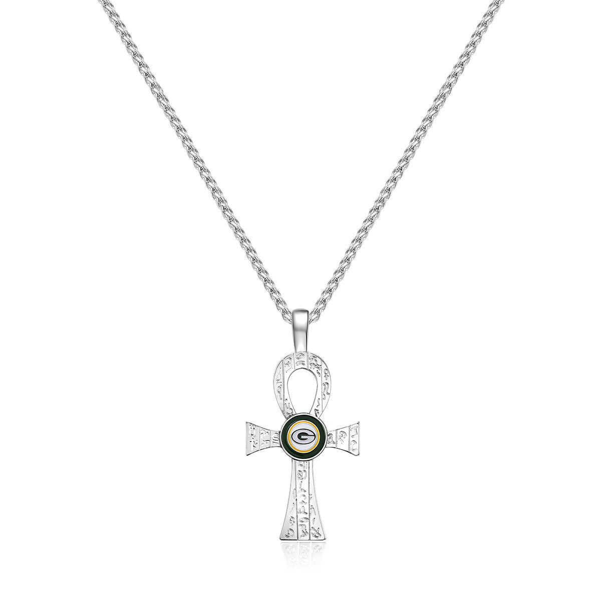 NFL Key of Life Necklace - Gamedays Gear - Green Bay Packers