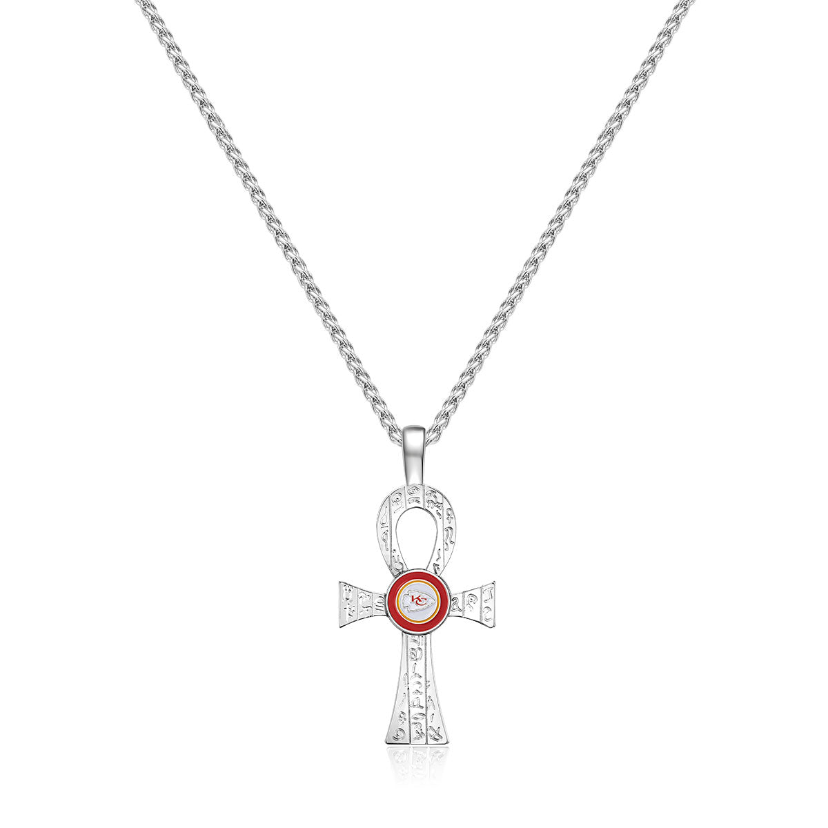 NFL Key of Life Necklace - Gamedays Gear - Kansas City Chiefs