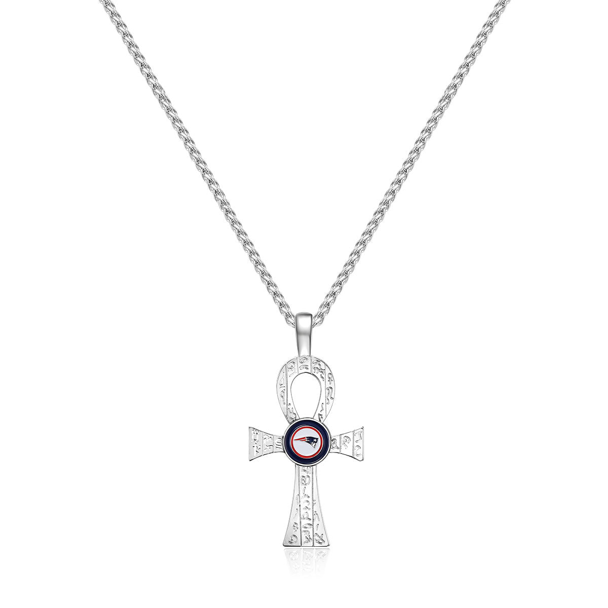 NFL Key of Life Necklace - Gamedays Gear - New England Patriots