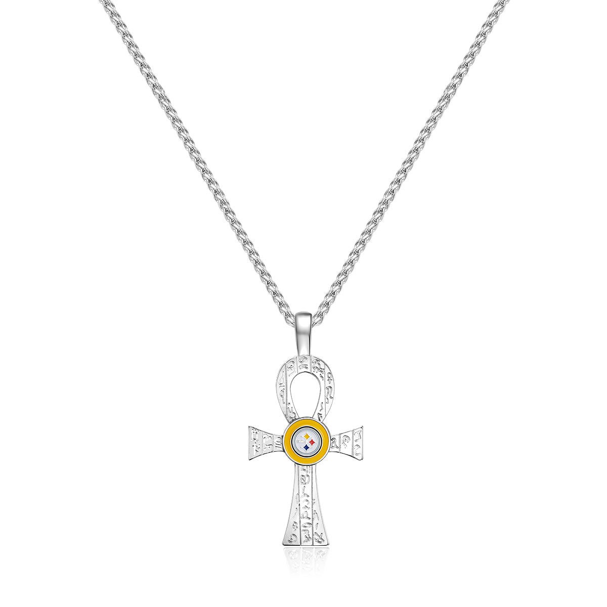 NFL Key of Life Necklace - Gamedays Gear - Pittsburgh Steelers