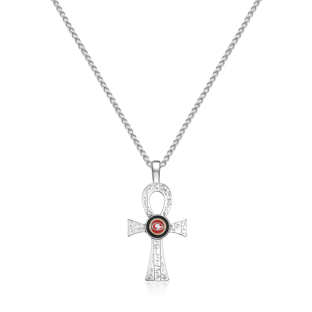 NFL Key of Life Necklace - Gamedays Gear - San Francisco 49ers