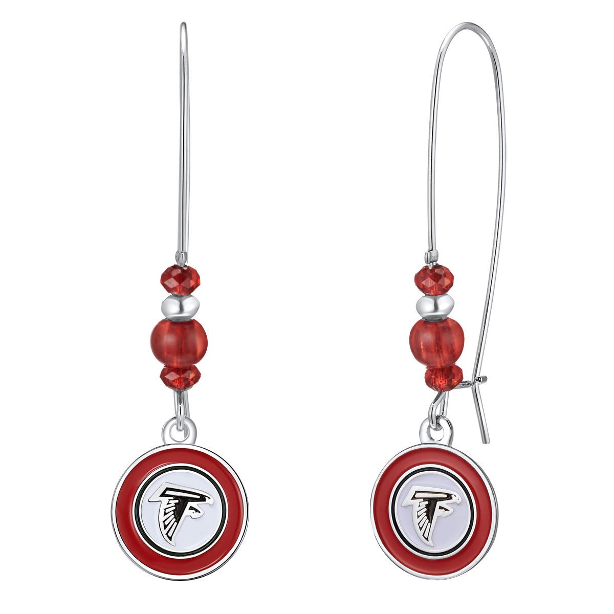 NFL Kidney Wire Hook Earrings - Gamedays Gear - Atlanta Falcons