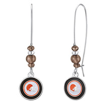 Cleveland Browns Kidney Wire Hook Earrings
