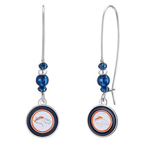 Denver Broncos Kidney Wire Hook Earrings