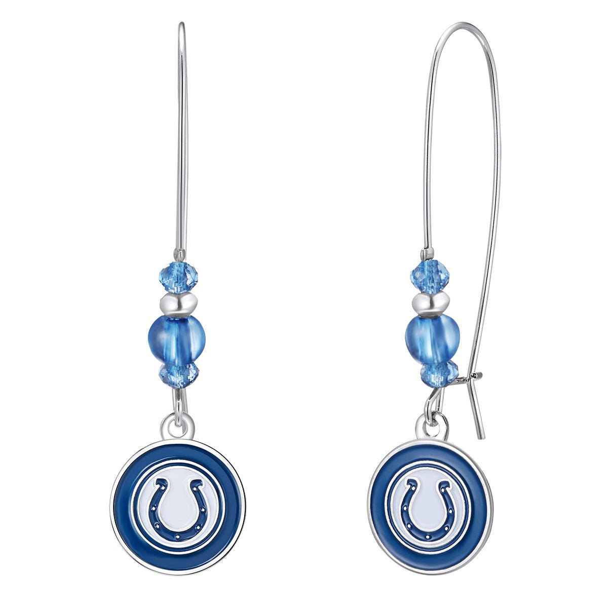 NFL Kidney Wire Hook Earrings - Gamedays Gear - Indiana Colts