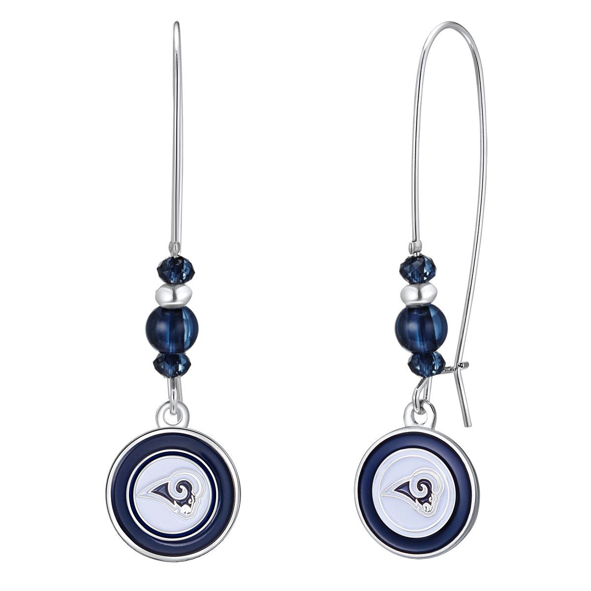 NFL Kidney Wire Hook Earrings - Gamedays Gear - Los Angeles Rams