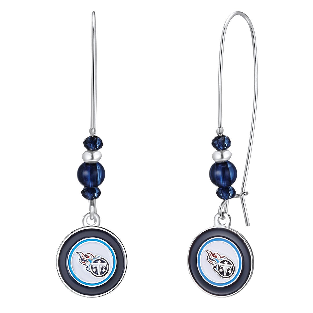 NFL Kidney Wire Hook Earrings - Gamedays Gear - Tennessee Titans