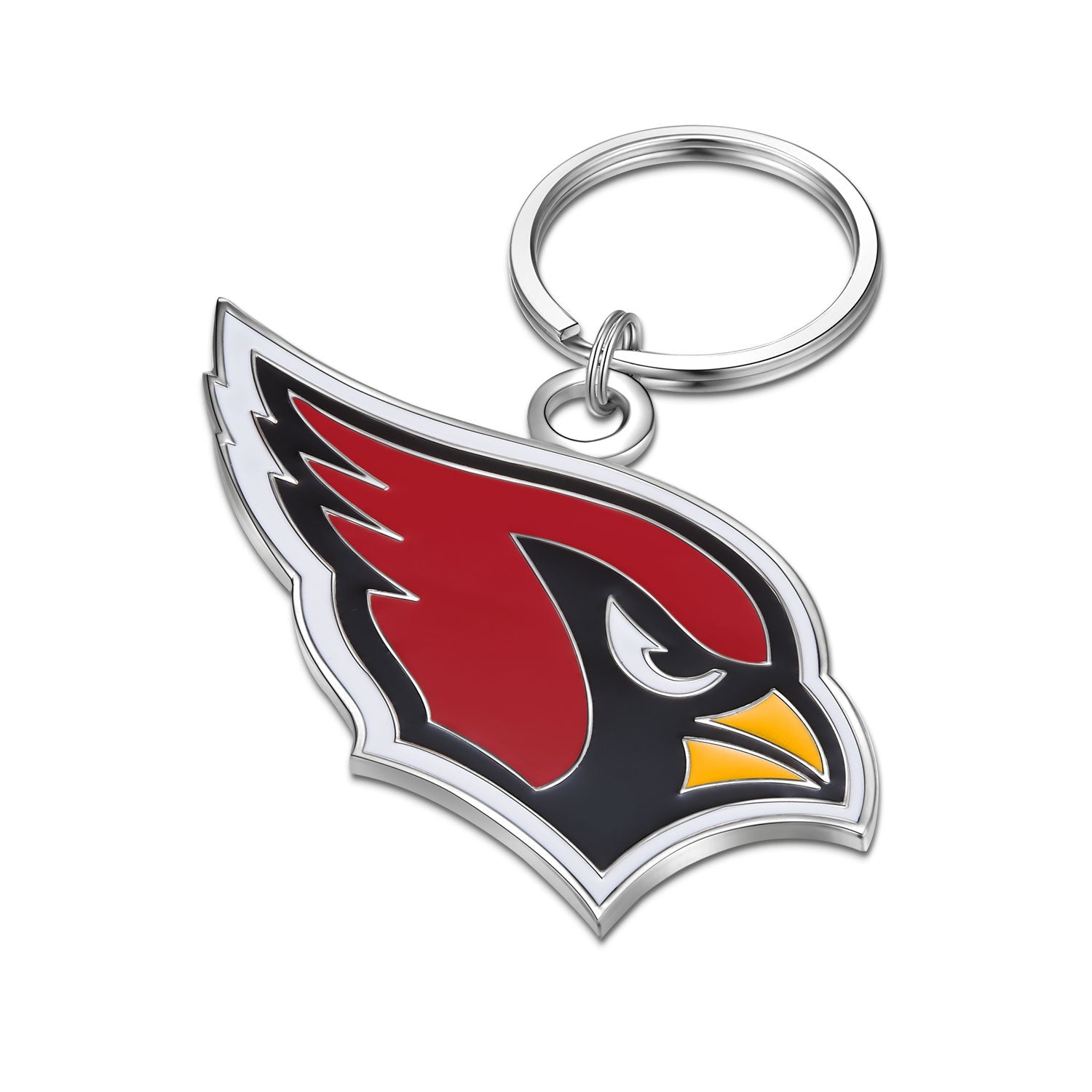 NFL Large Primary Team Logo Key Chain - Gamedays Gear - Arizona Cardinals