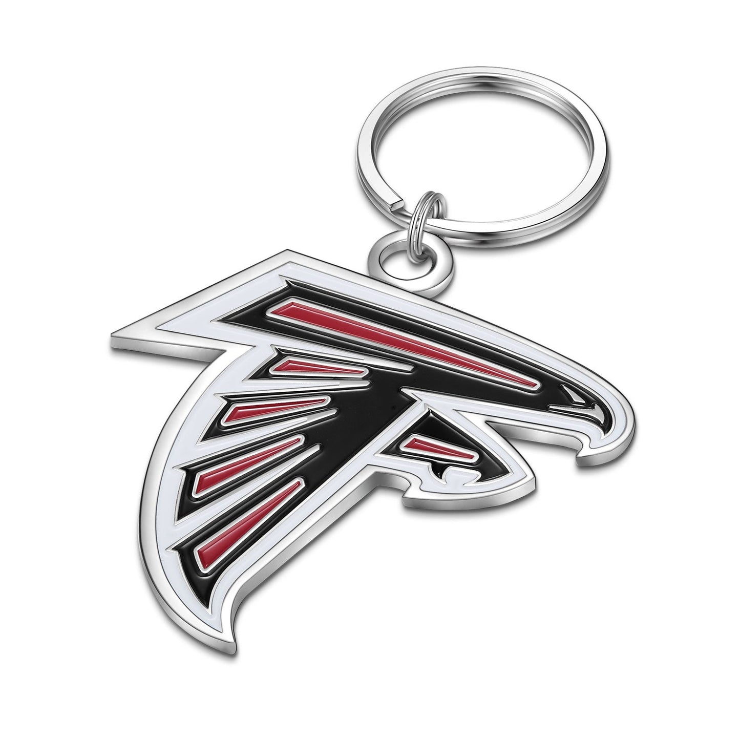 NFL Large Primary Team Logo Key Chain - Gamedays Gear - Atlanta Falcons