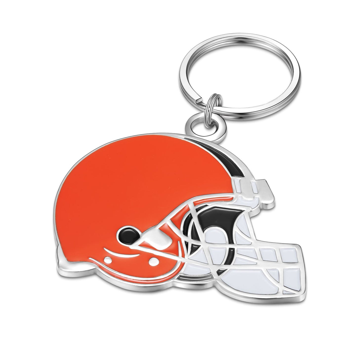 NFL Large Primary Team Logo Key Chain - Gamedays Gear - Cleveland Browns