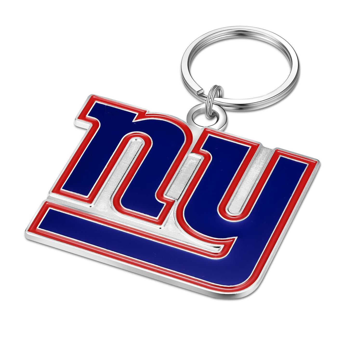 NFL Large Primary Team Logo Key Chain - Gamedays Gear - New York Giants