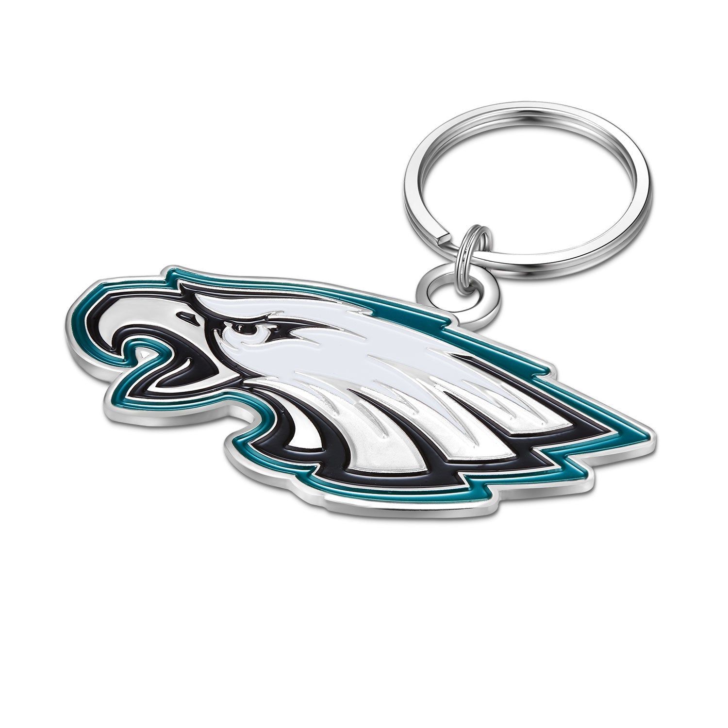 NFL Large Primary Team Logo Key Chain - Gamedays Gear - Philadelphia Eagles