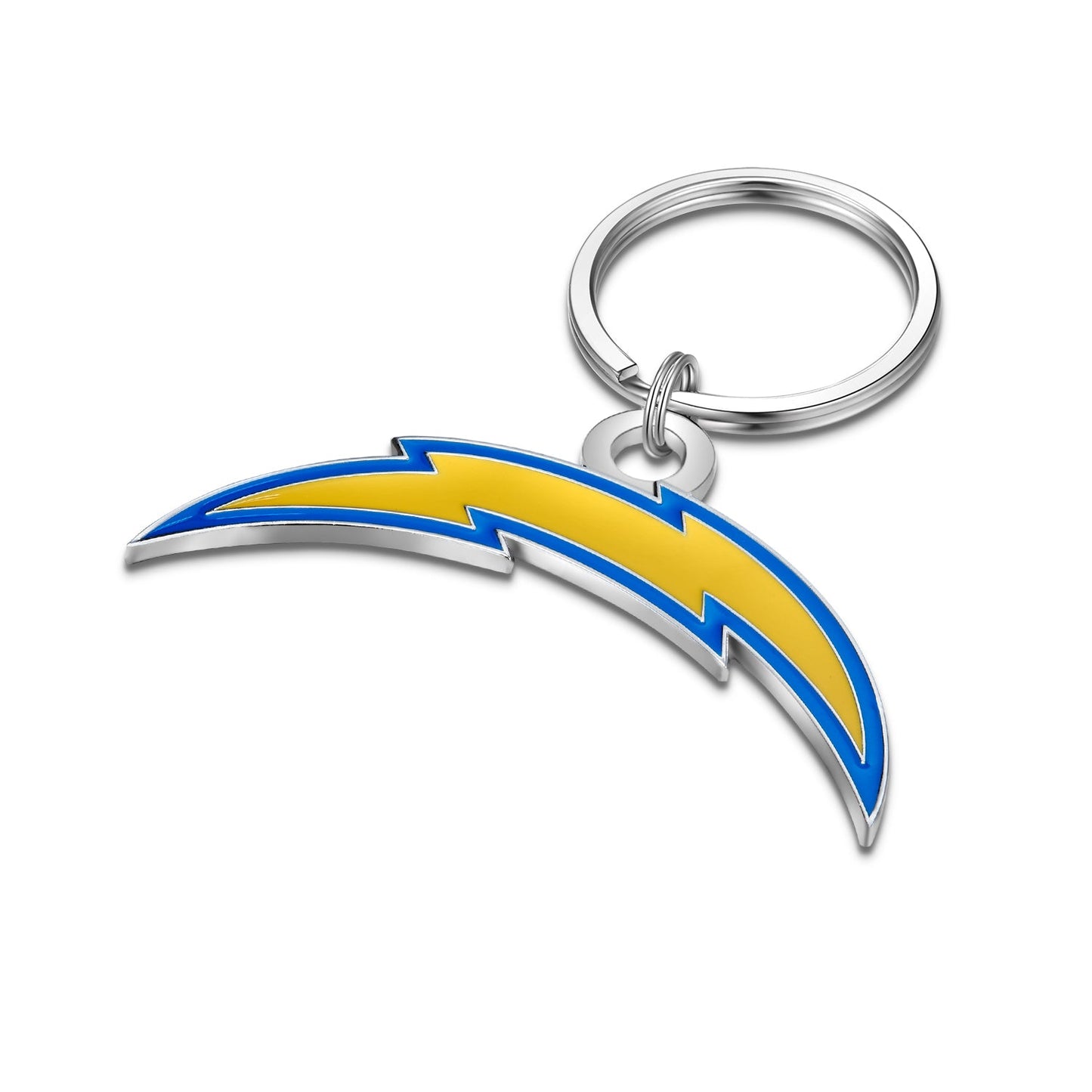 NFL Large Primary Team Logo Key Chain - Gamedays Gear - Los Angeles Chargers