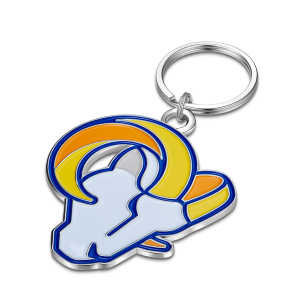Los Angeles Rams Large Primary Team Logo Key Chain