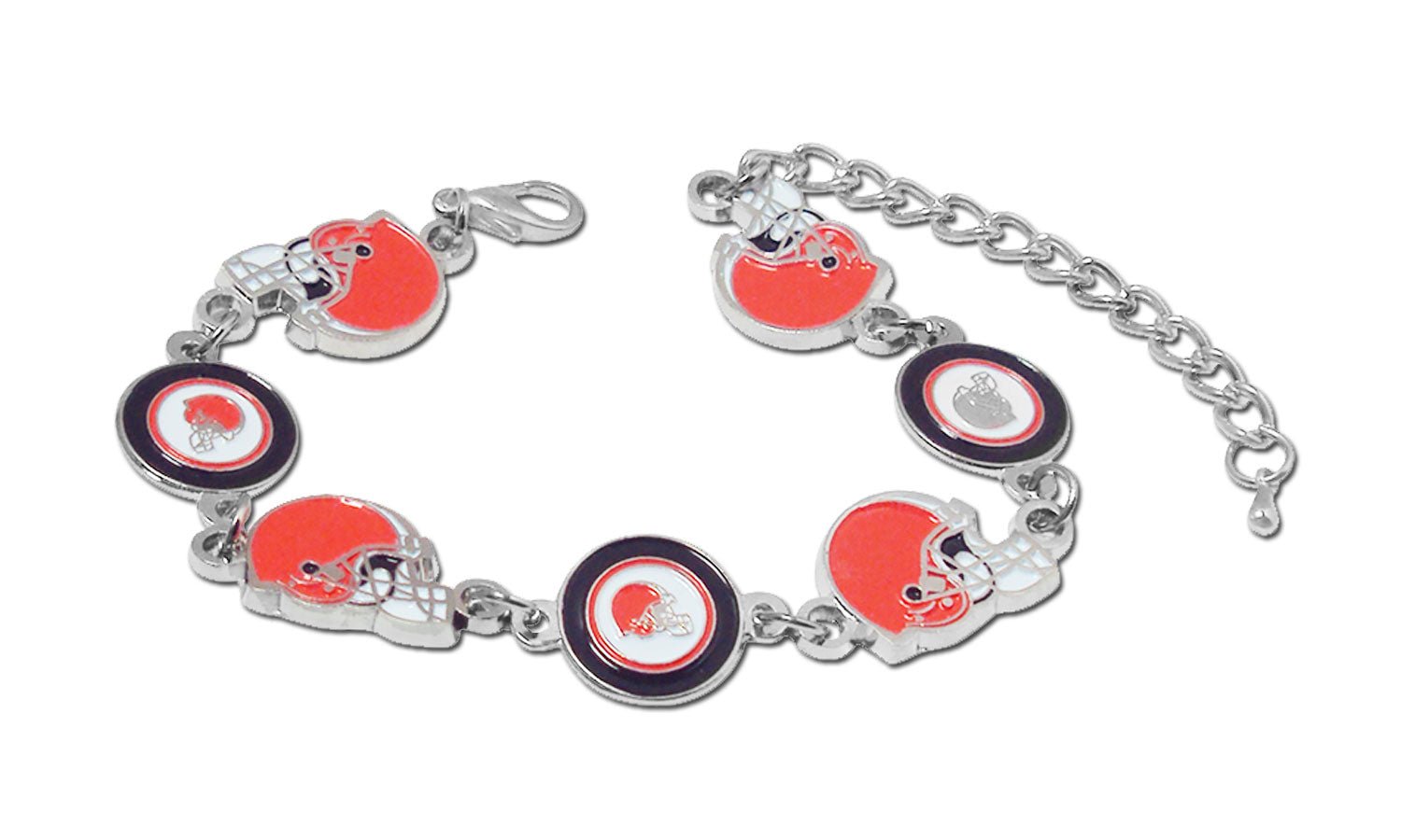 NFL Logo Bangle Bracelet - Gamedays Gear - Cleveland Browns