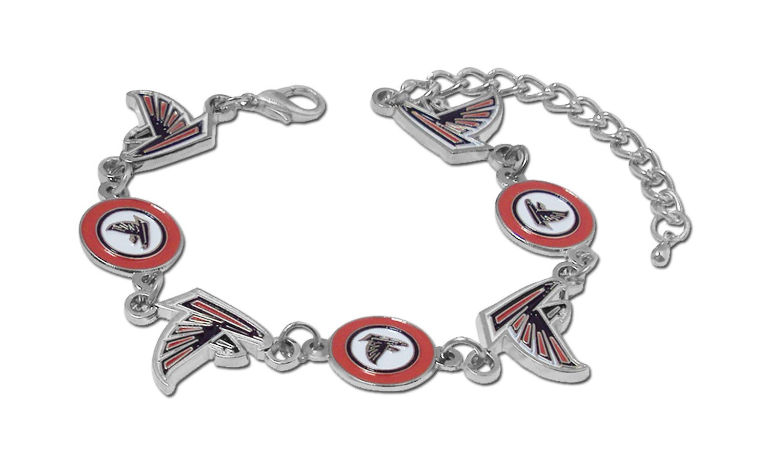 NFL Logo Bangle Bracelet - Gamedays Gear - Atlanta Falcons