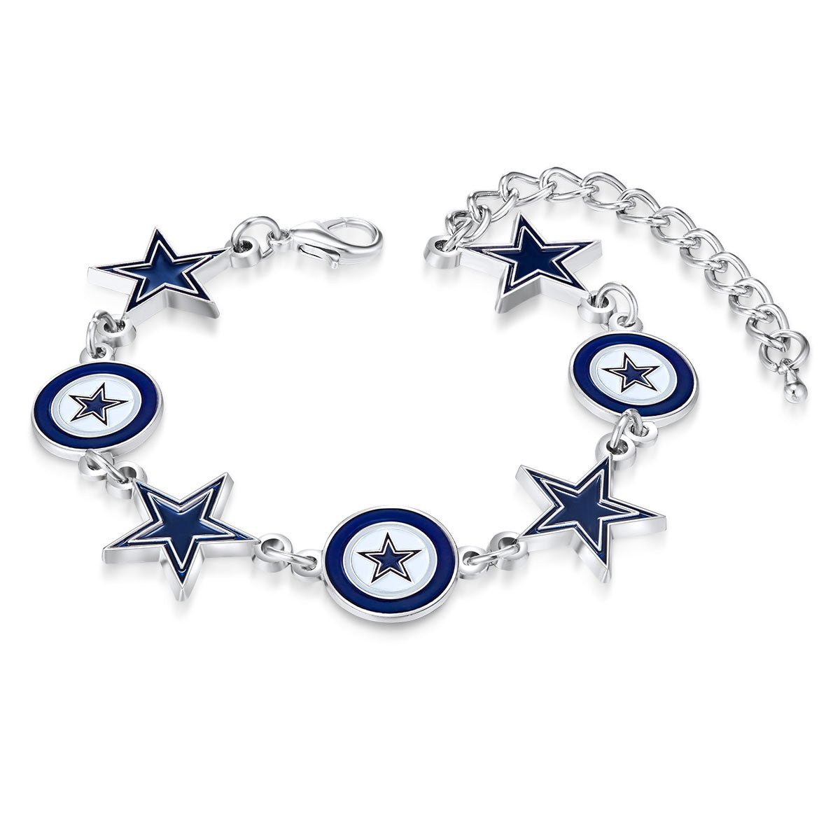 NFL Logo Bangle Bracelet - Gamedays Gear - Dallas Cowboys