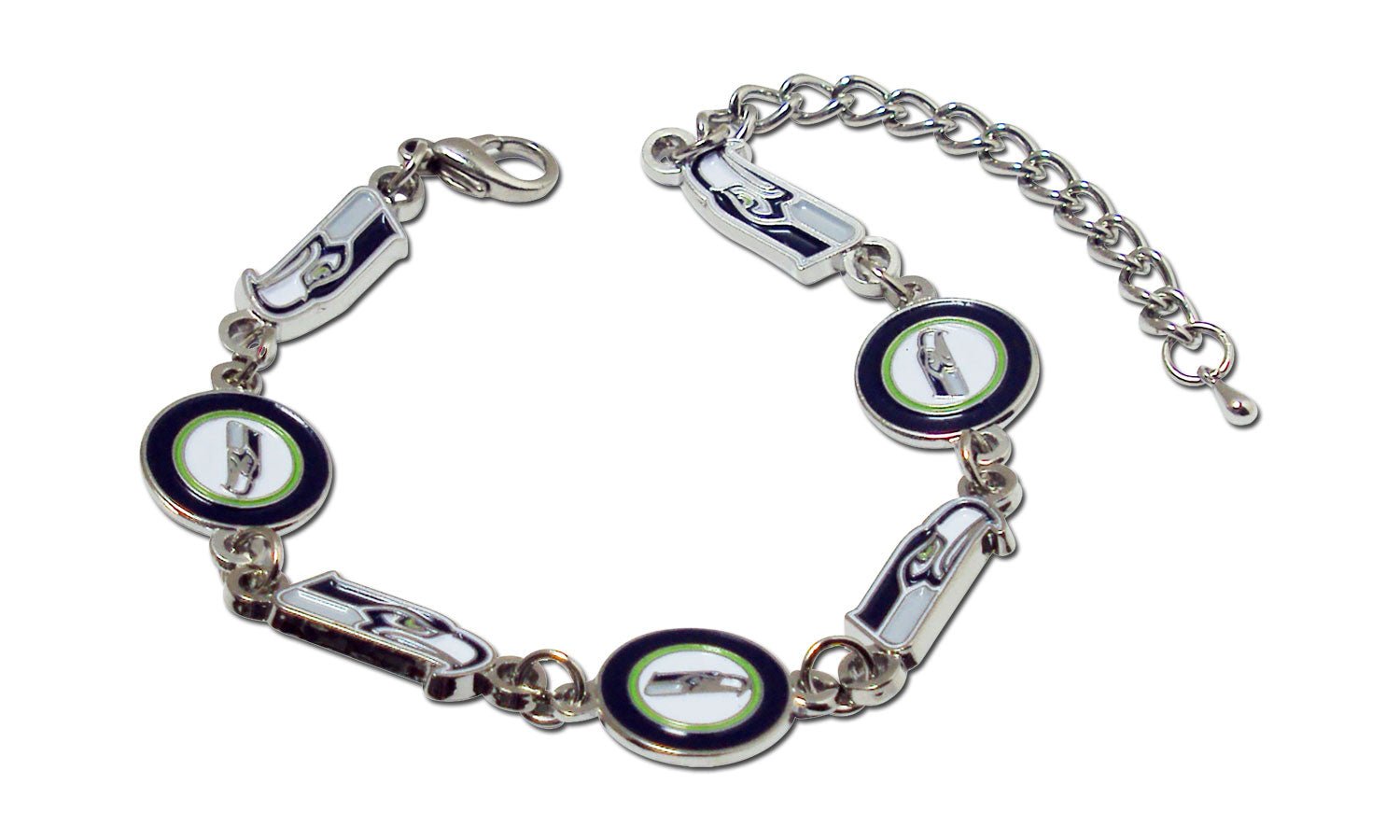 NFL Logo Bangle Bracelet - Gamedays Gear - Seattle Seahawks