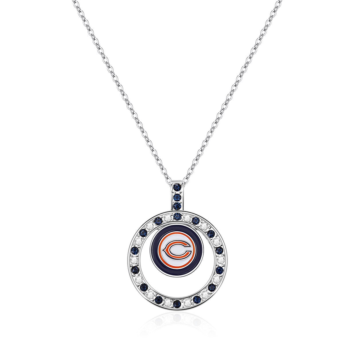 NFL Pendant Necklace - Gamedays Gear - Chicago Bears