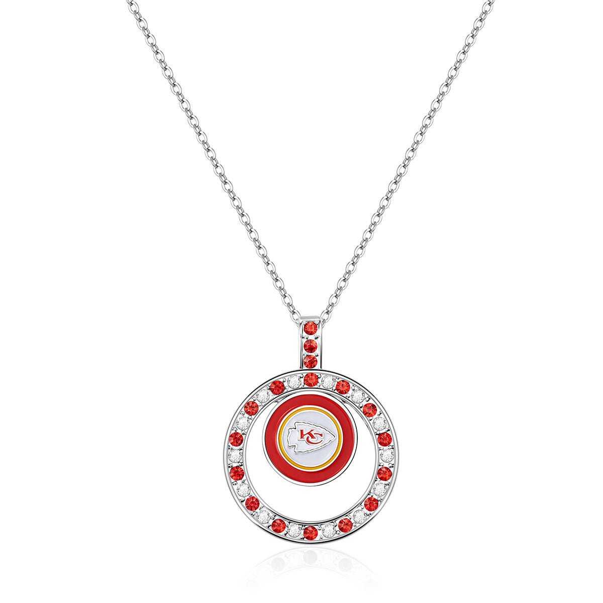 NFL Pendant Necklace - Gamedays Gear - Kansas City Chiefs