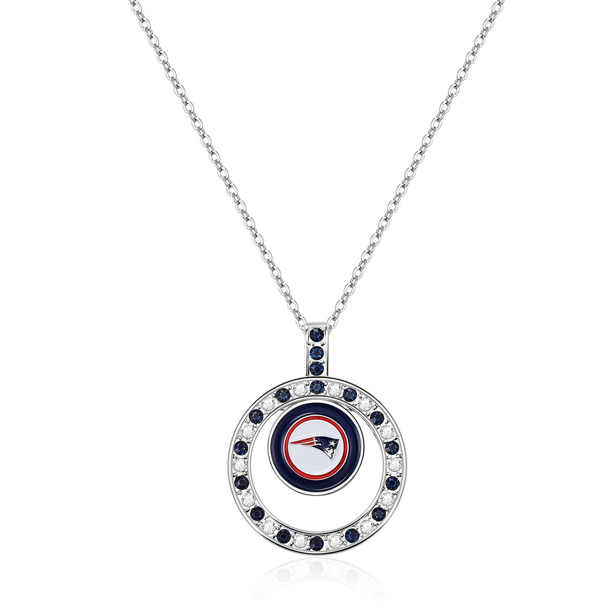 NFL Pendant Necklace - Gamedays Gear - New England Patriots