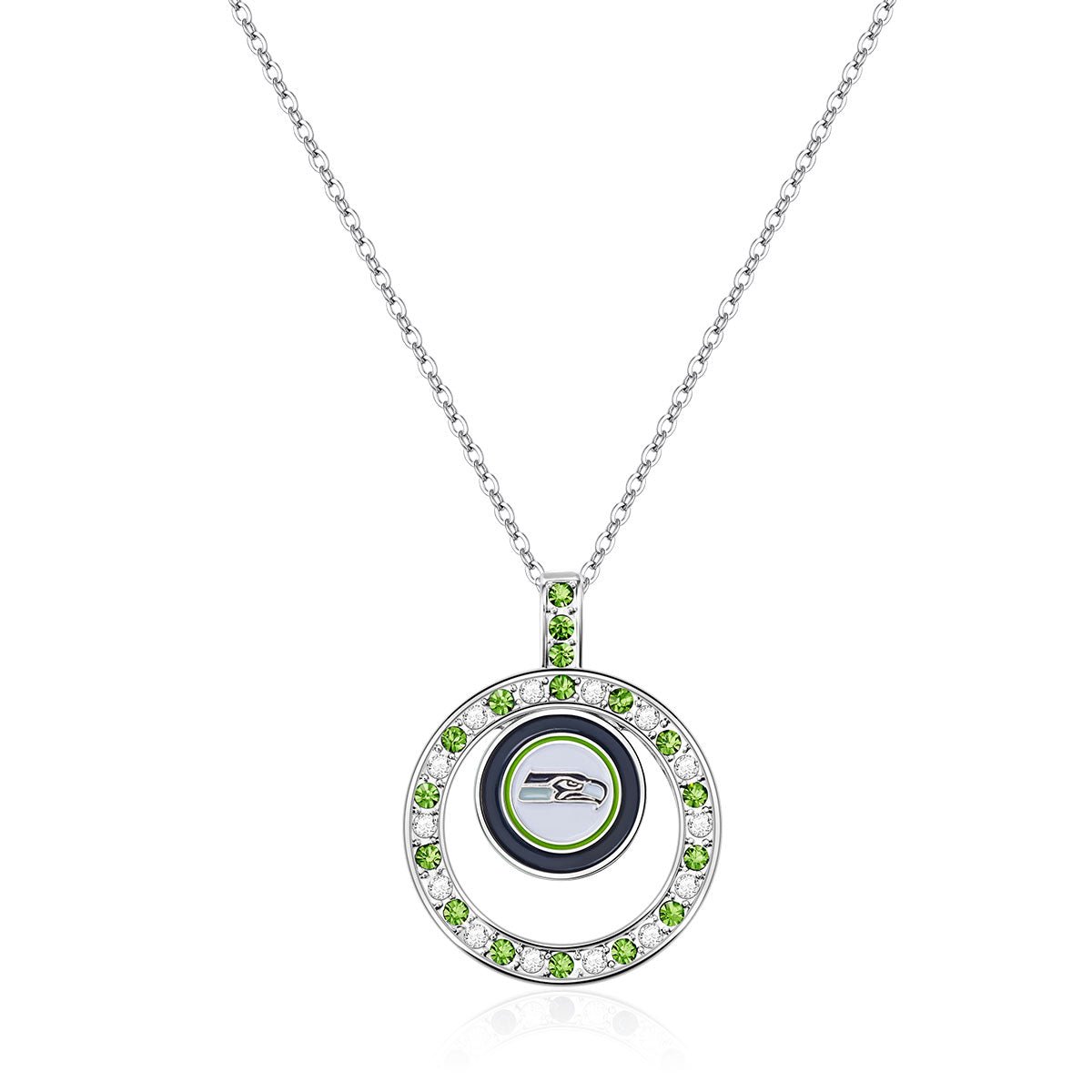 NFL Pendant Necklace - Gamedays Gear - Seattle Seahawks